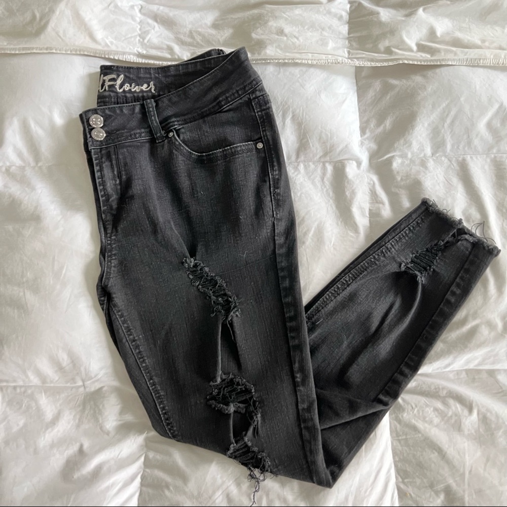 Wallflower Jeans | Distressed Skinny | 15